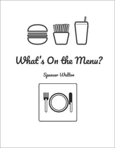 What's On the Menu? Concert Band sheet music cover